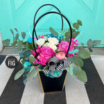 Tall Floral Boxed Totes ~ NOT AVAILABLE FOR MOTHER’S DAY