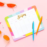 Be The Sunshine Weekly Notepad