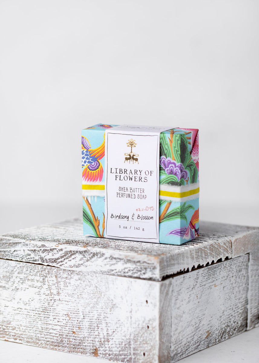 Library of Flowers Perfumed Soap Fox & Fig