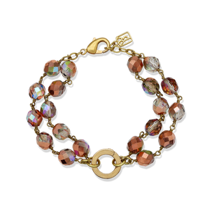 Waxing Poetic ~ Ensemble Aurora Borealis Bracelet