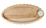 Nora Fleming Maple Scalloped Anniversary Tray