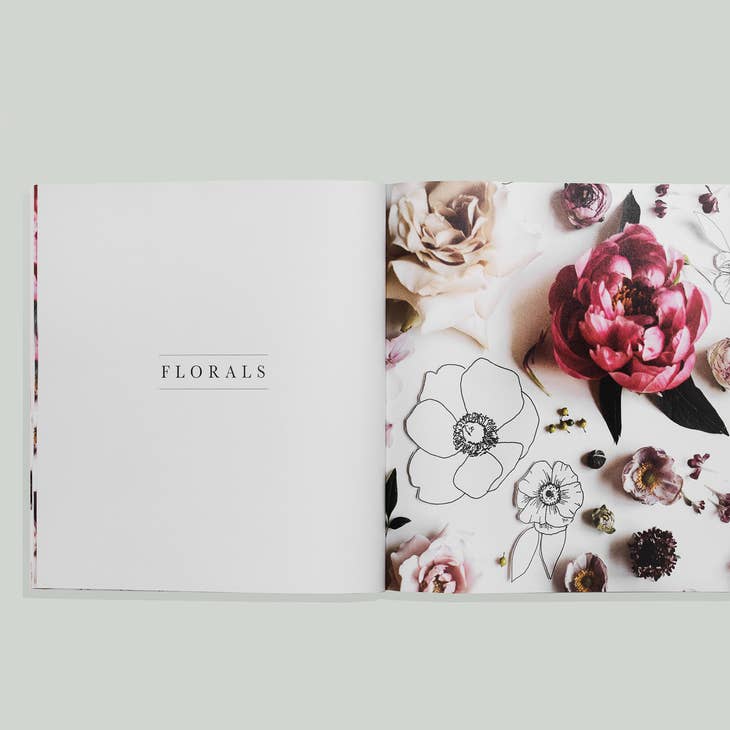 How to Draw Modern Florals Book