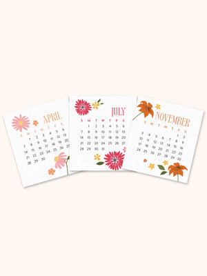 2024 Plant and Bloom Desk Calendar