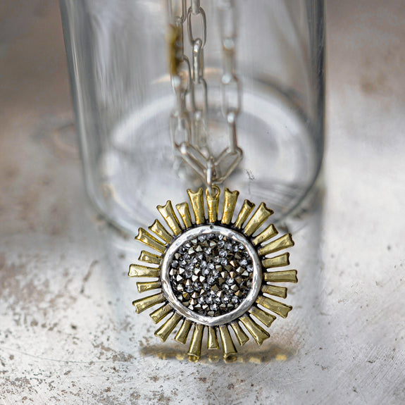 Waxing Poetic ~ Be The Light Pendant