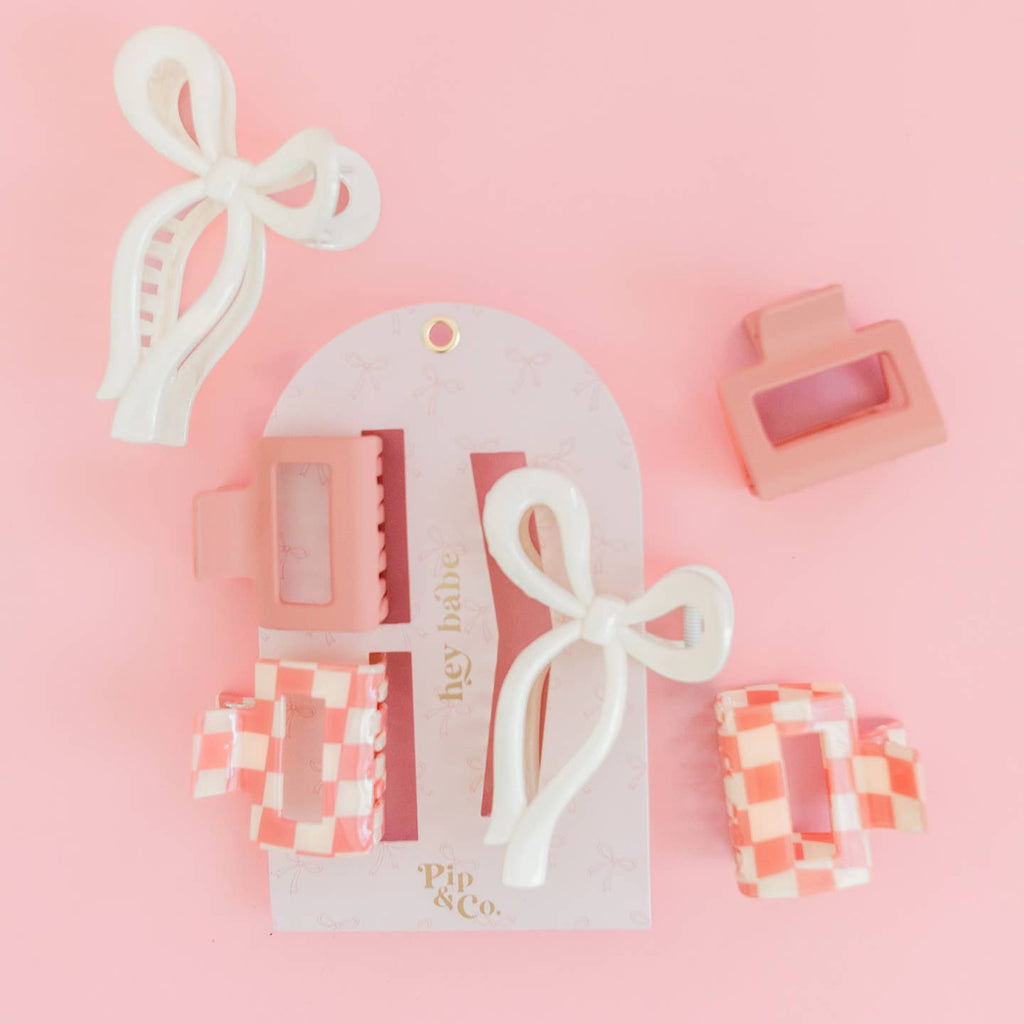 Hair Clip Set ~ Various Colors