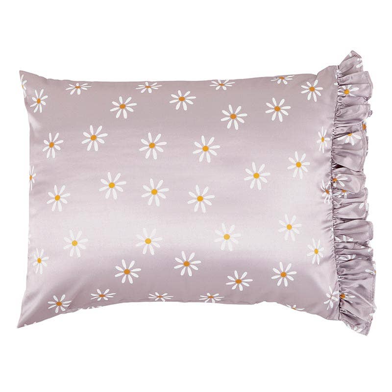 Ruffled Satin Pillowcase ~ Various Styles