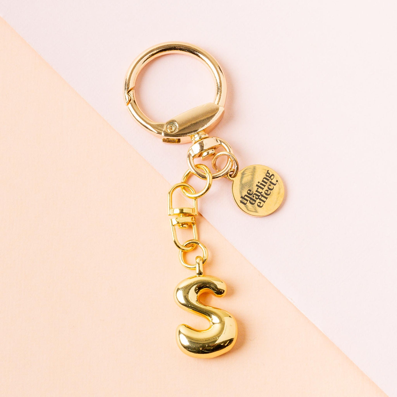 The Darling Effect Bubble Letter Keychains - Various Styles