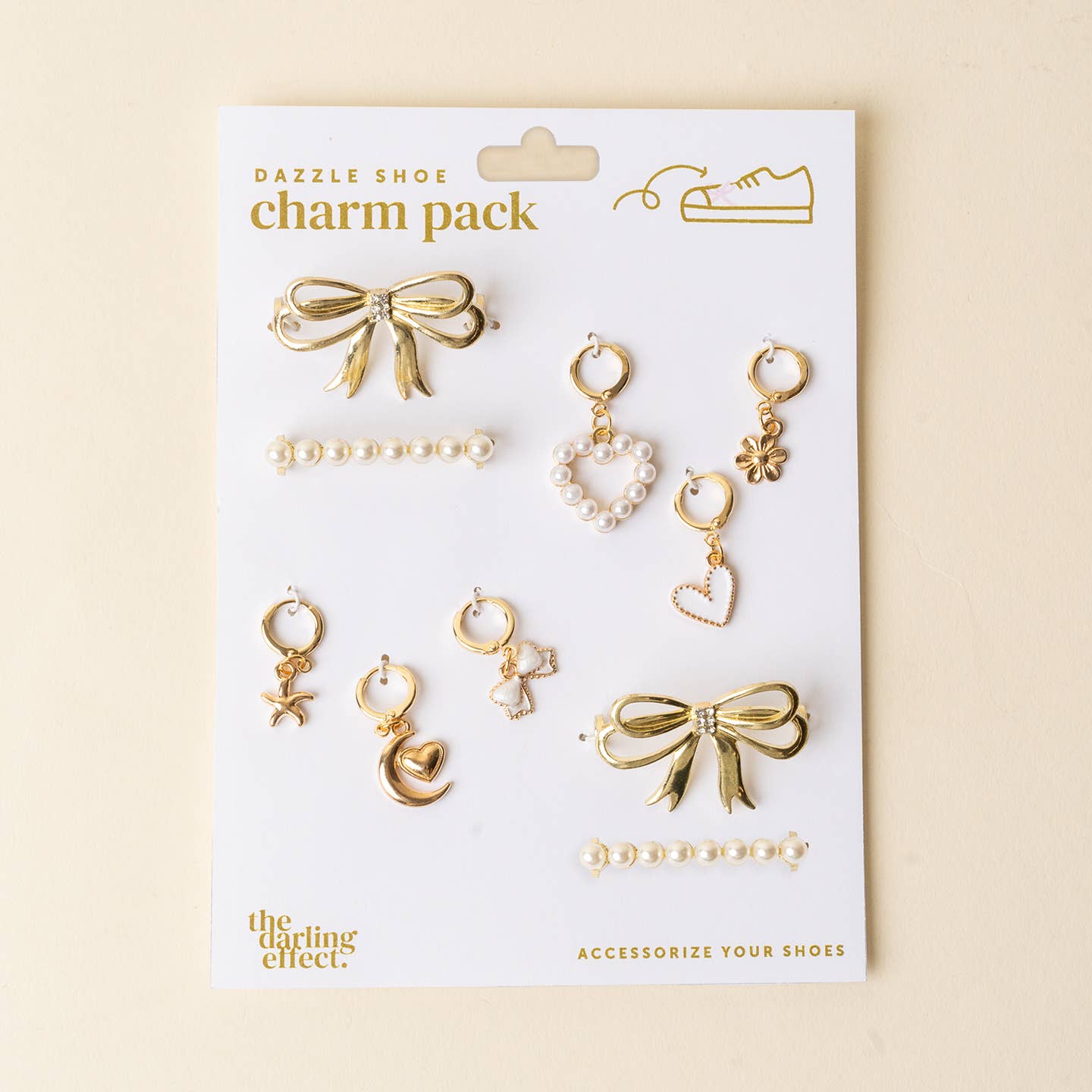 The Darling Effect Dazzle Shoe Charm Packs ~ Various Styles