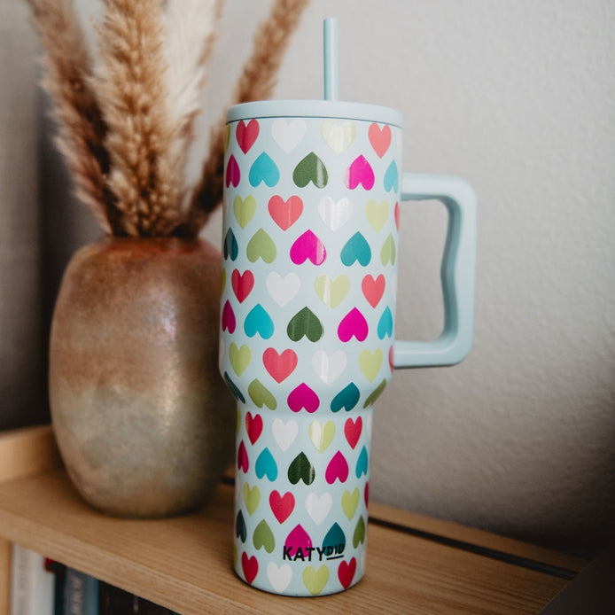 Valentine's Tumbler Cup ~ Various Prints