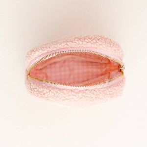 Pink Sherpa Pouches ~ 2 Styles