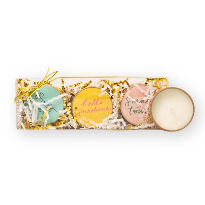 Travel Tin Trio Candles