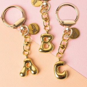 The Darling Effect Bubble Letter Keychains - Various Styles