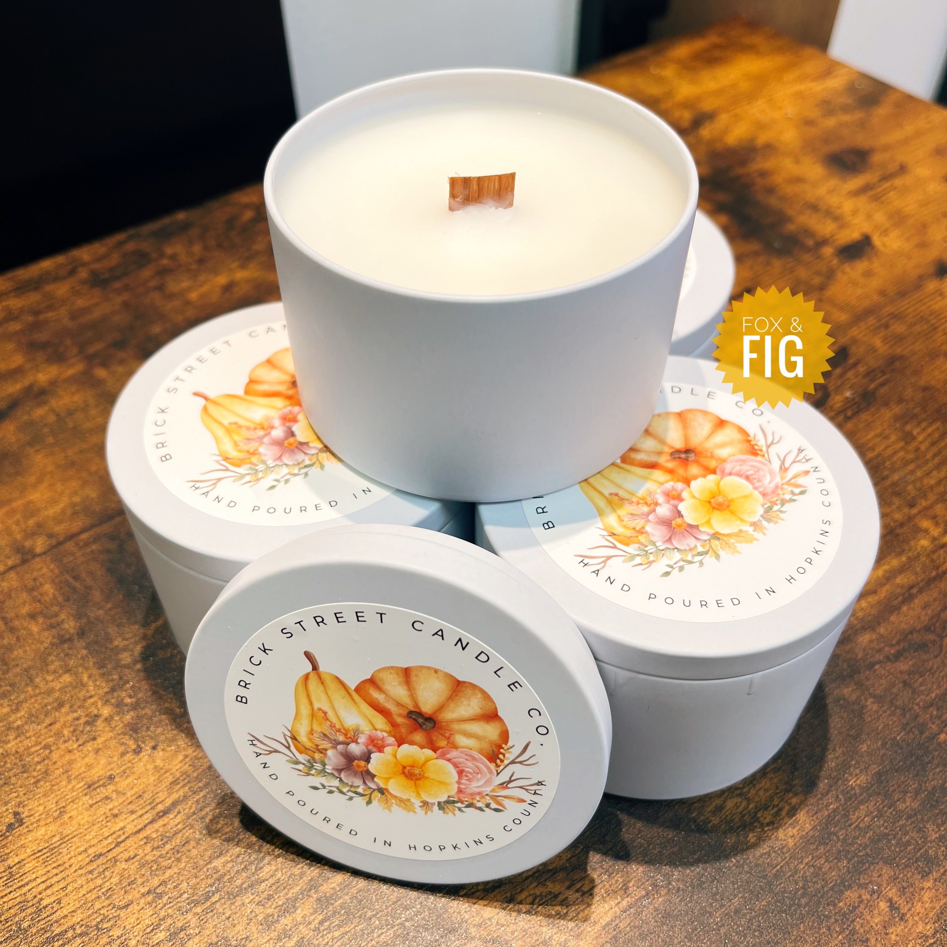 Fall Candles ~ Brick Street Candle Co.