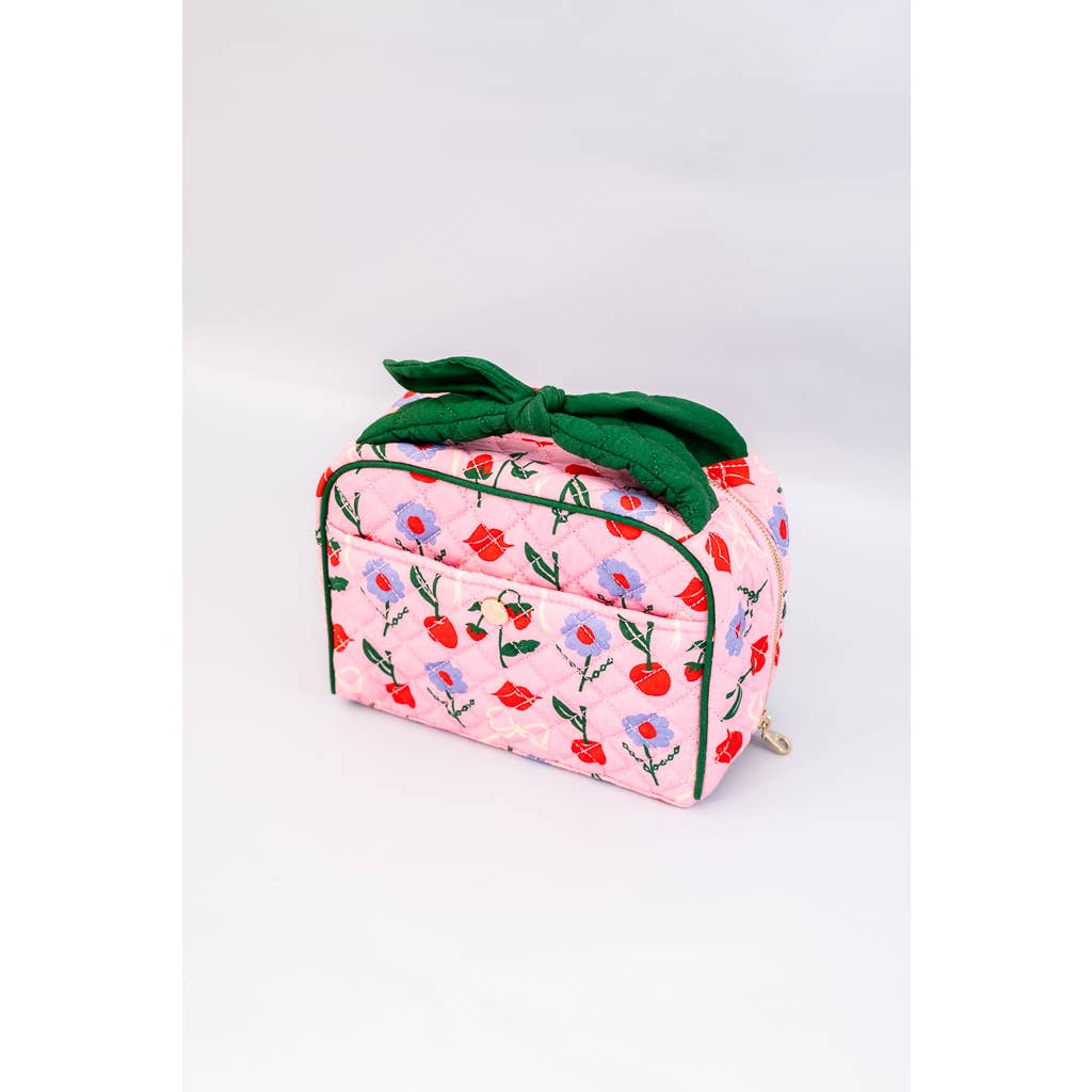 Getaway Toiletry Bag, Cherry Lips