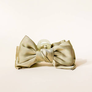 Satin Bow Claw Clip ~ Various Colors