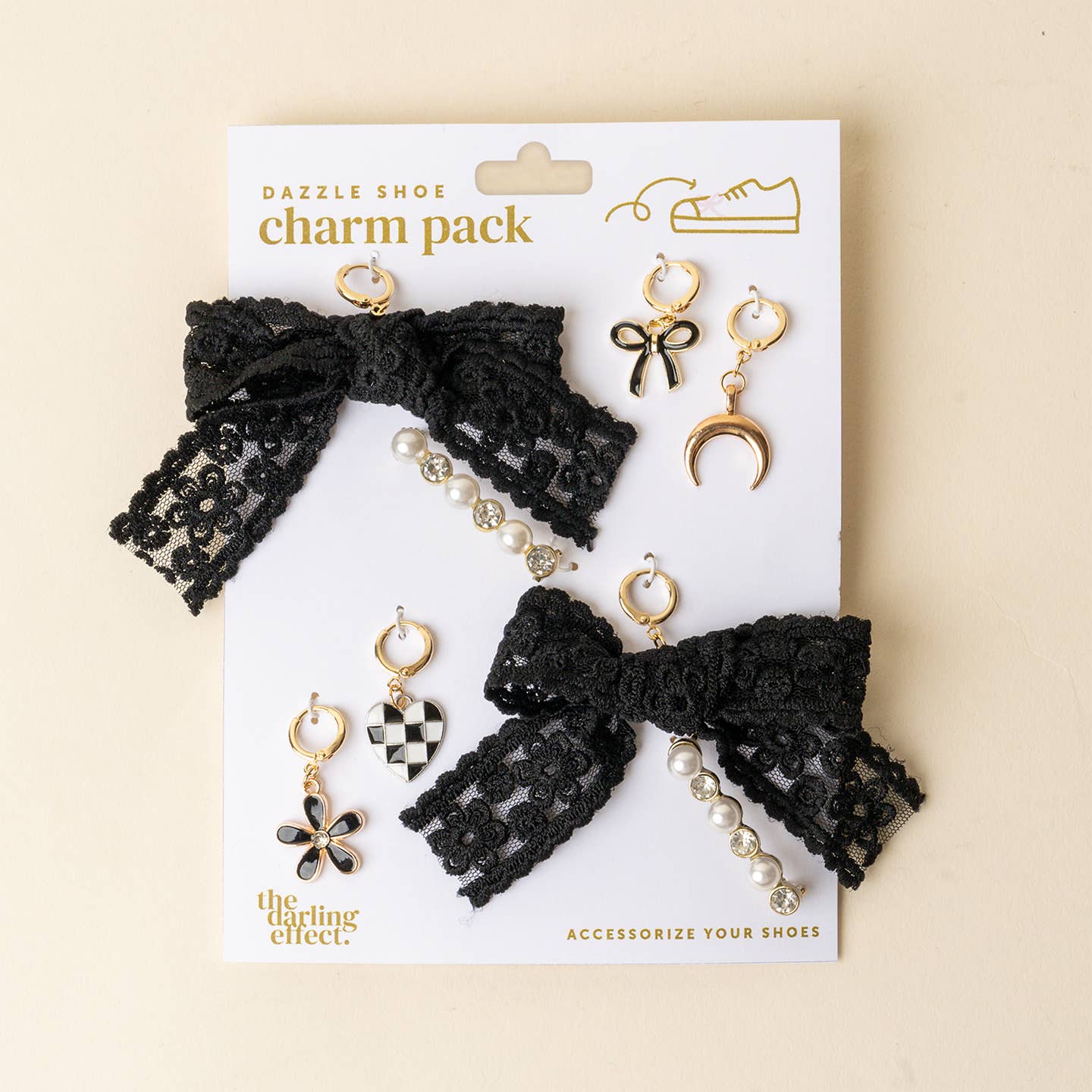 The Darling Effect Dazzle Shoe Charm Packs ~ Various Styles