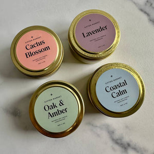 Travel Tin Soy Candles ~ Various Scents
