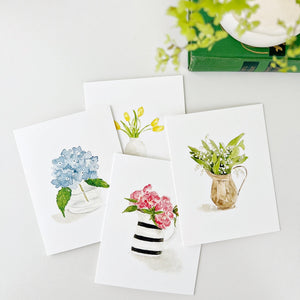 Assorted Flower Notecards Set