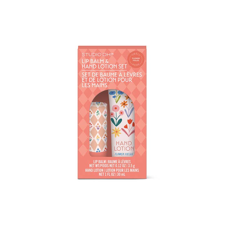 Lip Balm & Hand Lotion Set ~ Various Styles