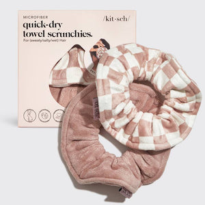 Microfiber Towel Scrunchies ~ 3 Styles