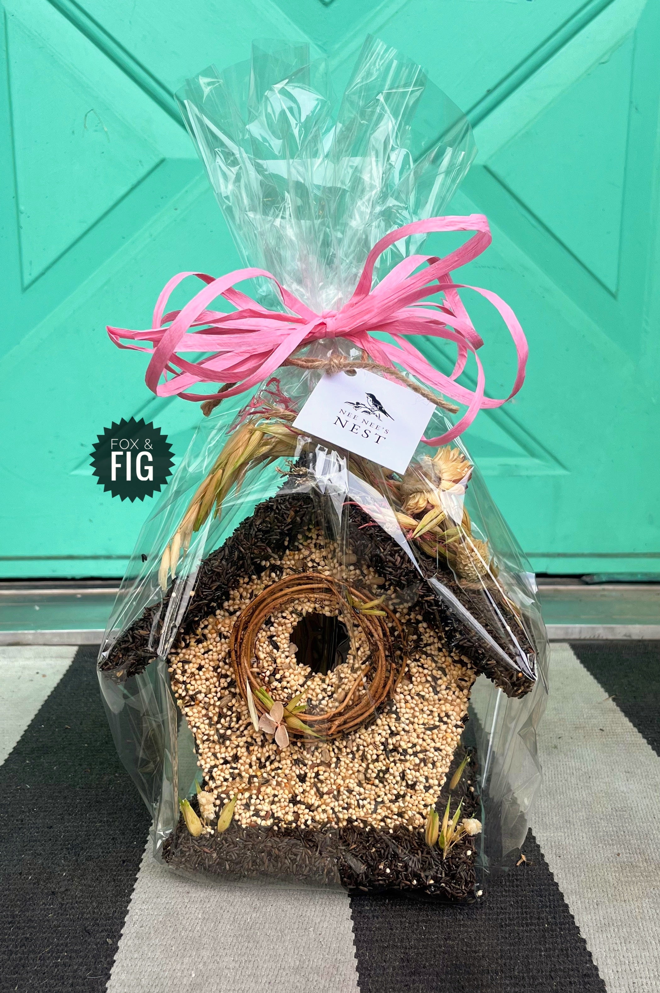 Handcrafted Bird Seed House ~ 4 Styles