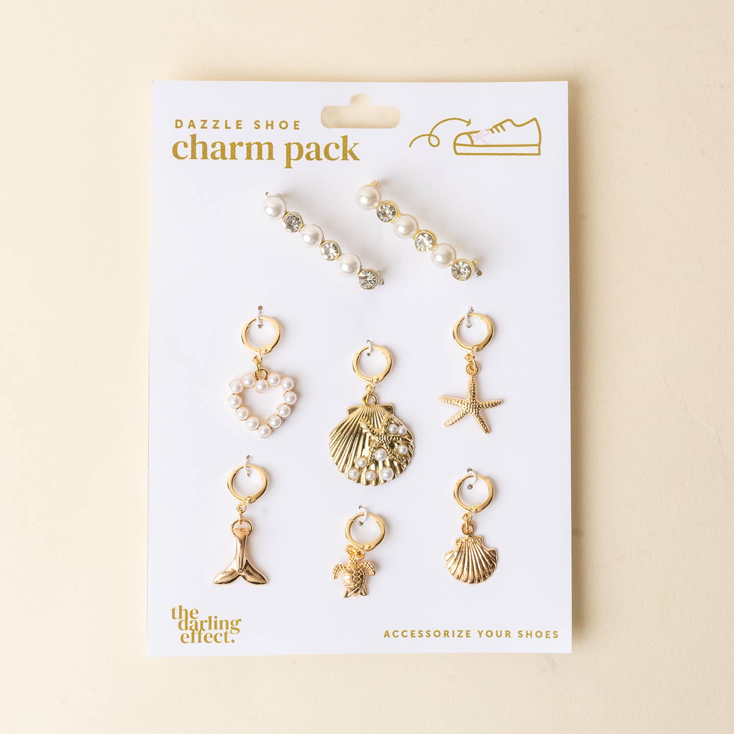 The Darling Effect Dazzle Shoe Charm Packs ~ Various Styles