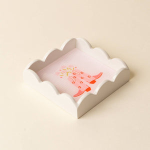 The Darling Effect Scalloped Trinket Tray ~ Various Styles