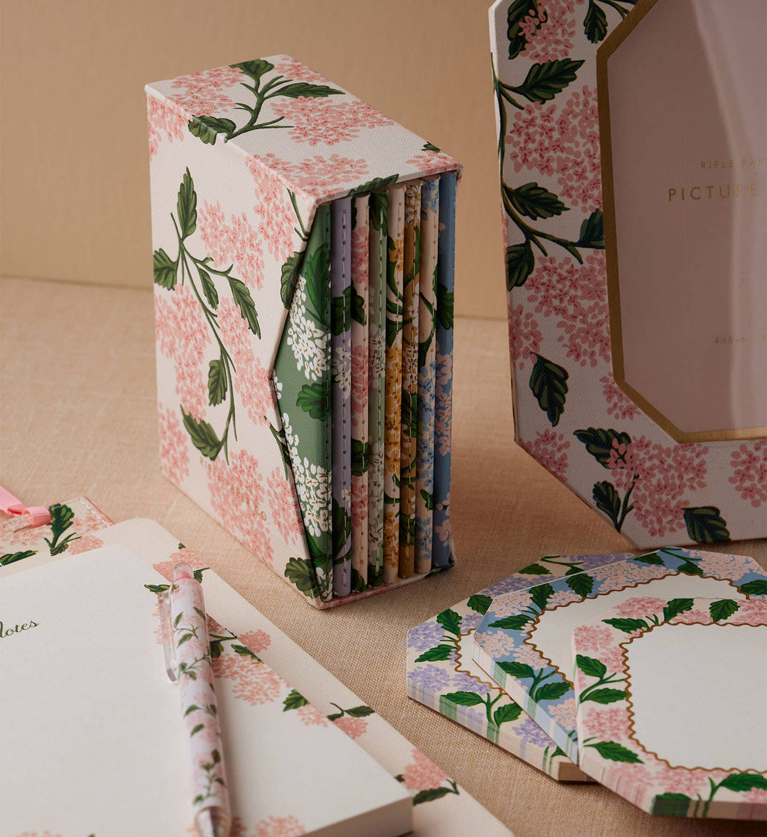 Rifle Paper Co. Hydrangea Pocket Notebook Boxed Set – Fox & Fig