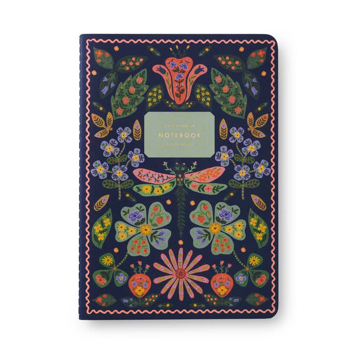 Rifle Paper Co. Posy Notebooks Set of 3 Assorted Notebooks