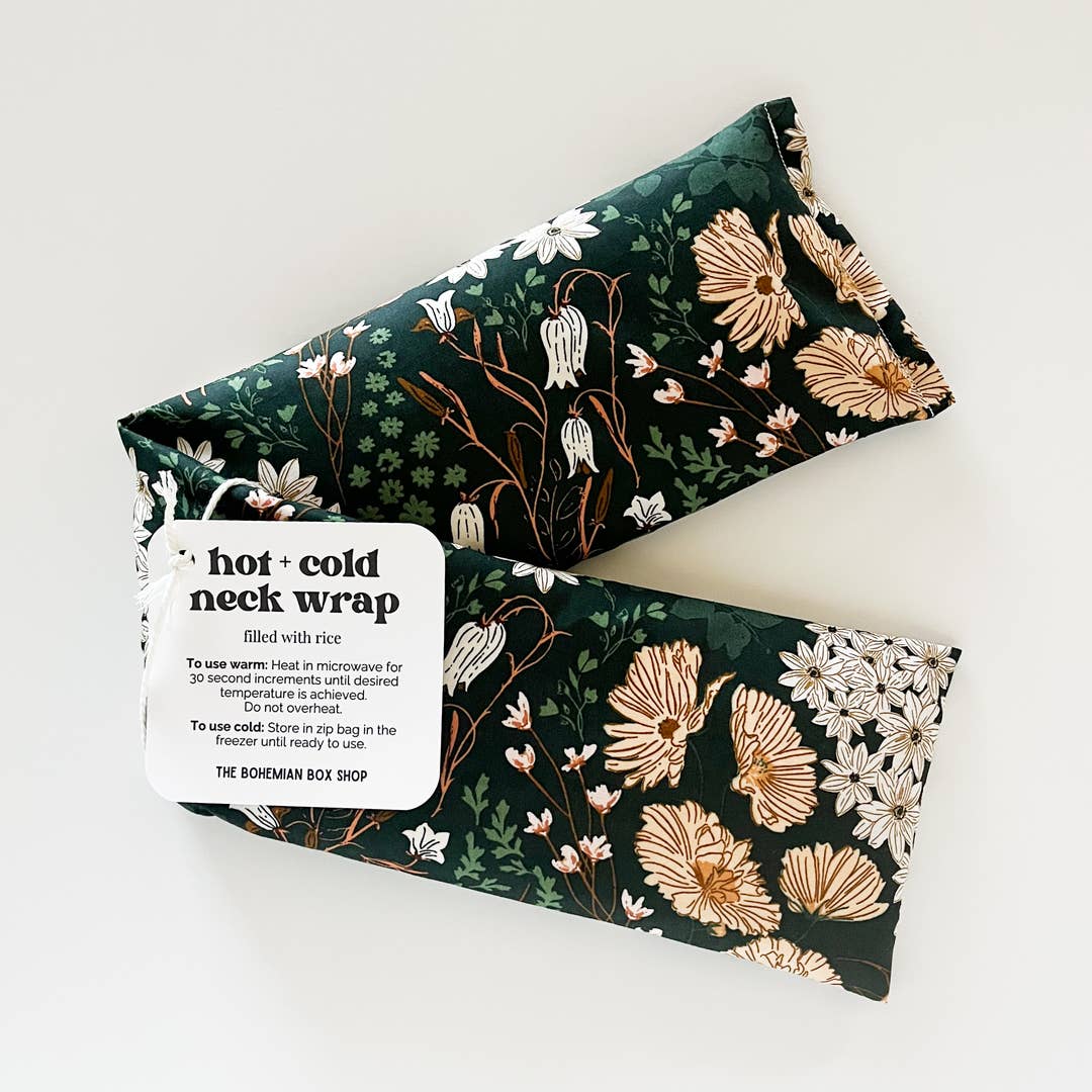 Fox Neck Raps Hot & Cold Therapy Neck Unscented Wraps ~ Various Prints – Fox & Fig