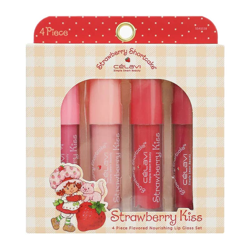 Strawberry Kiss Lip Gloss Set