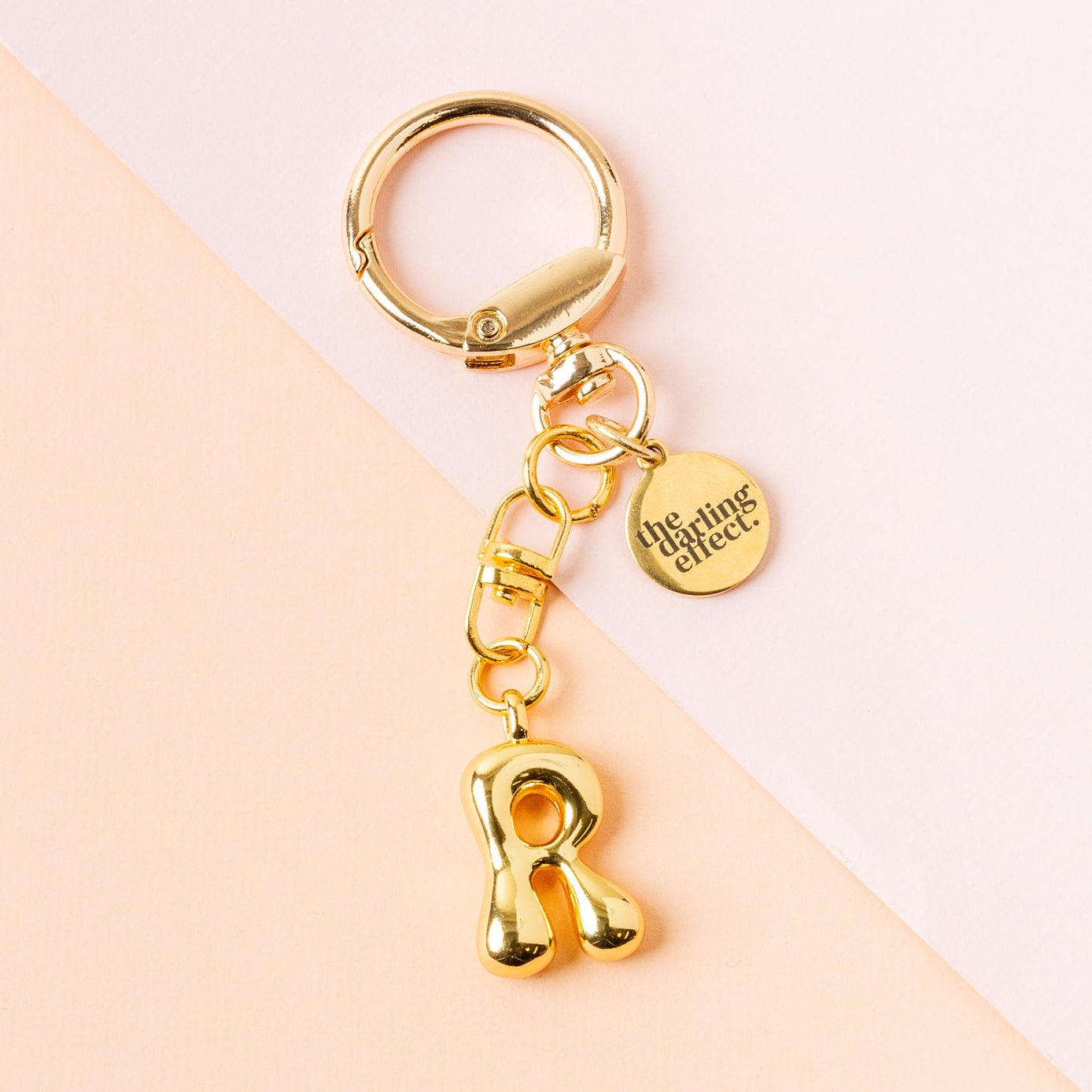 The Darling Effect Bubble Letter Keychains - Various Styles