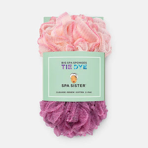 Tie Dye Big Bath Sponges ~ Various Colors