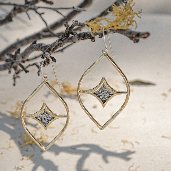 Waxing Poetic ~ Kristal Magna Lux Earrings