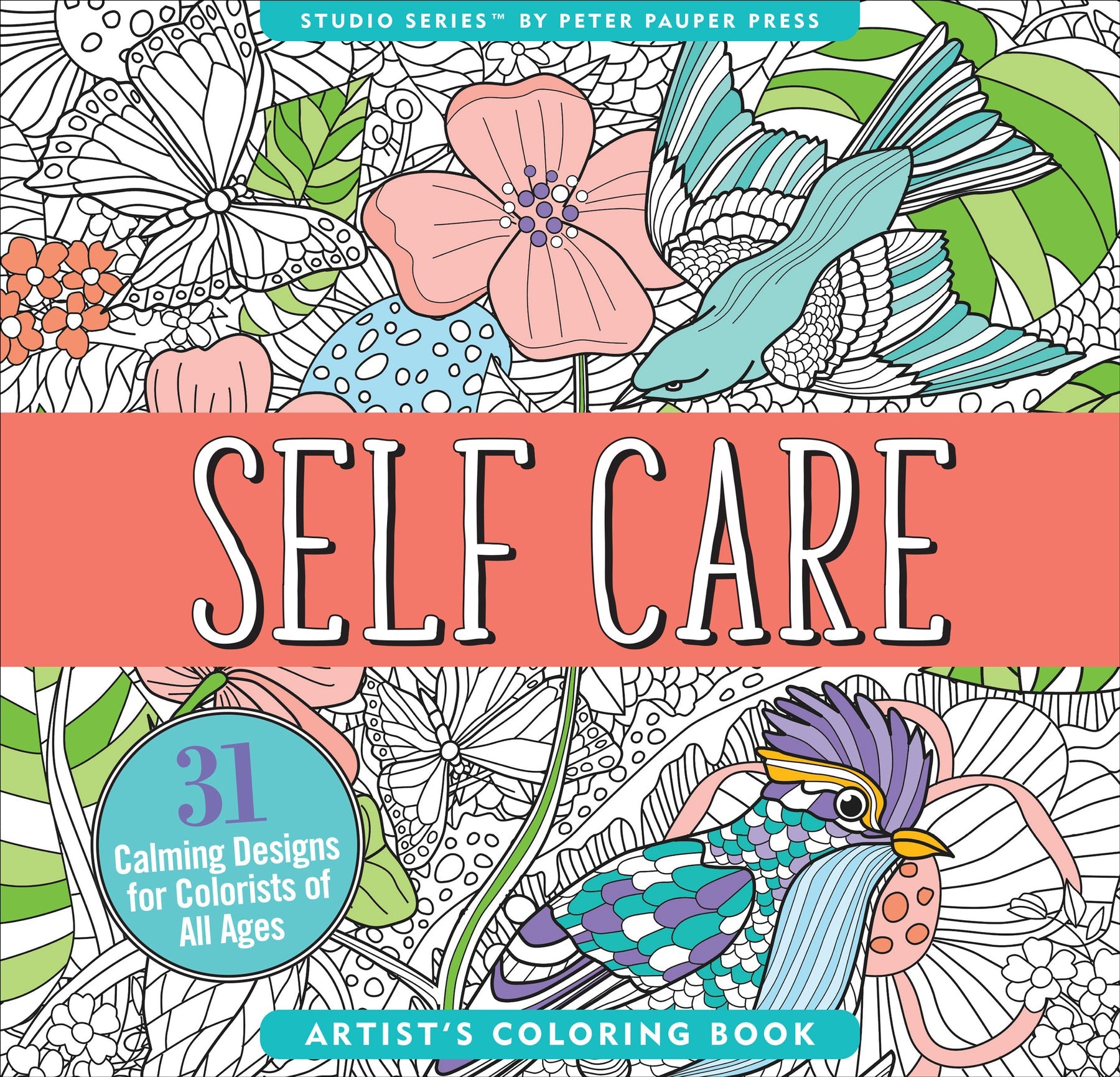 Adult Coloring Book ~ Various Styles