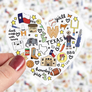 Texas Decal Stickers ~ Various Styles