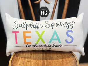 "No Place Like Home" Pillows ~ 3 Styles