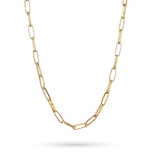 Waxing Poetic ~ Seppo Chain ~ Brass 18"