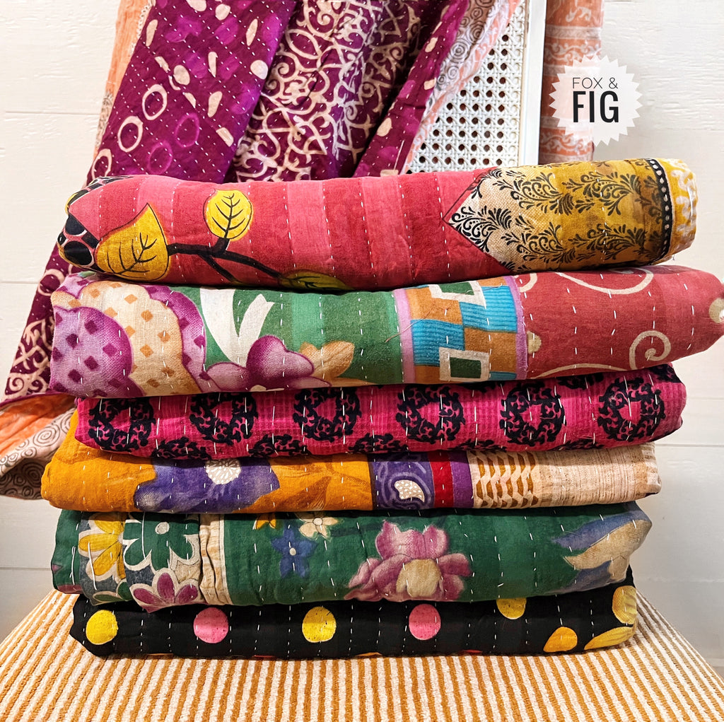 Kantha Quilts ~ Assorted