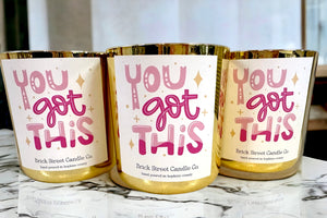 Brick Street Candle Co. ~ Comfort and Motivational Candles