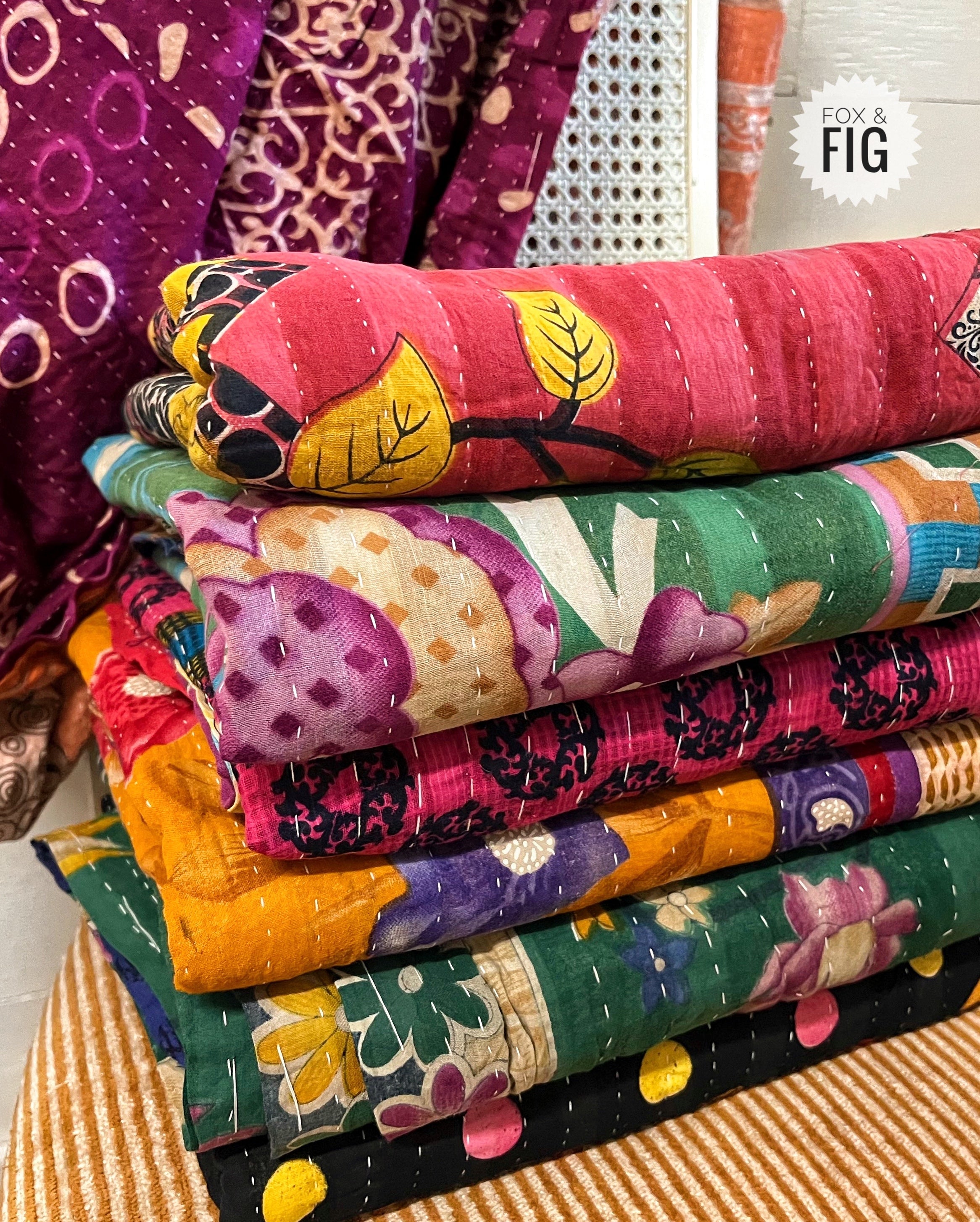 Kantha Quilts ~ Assorted