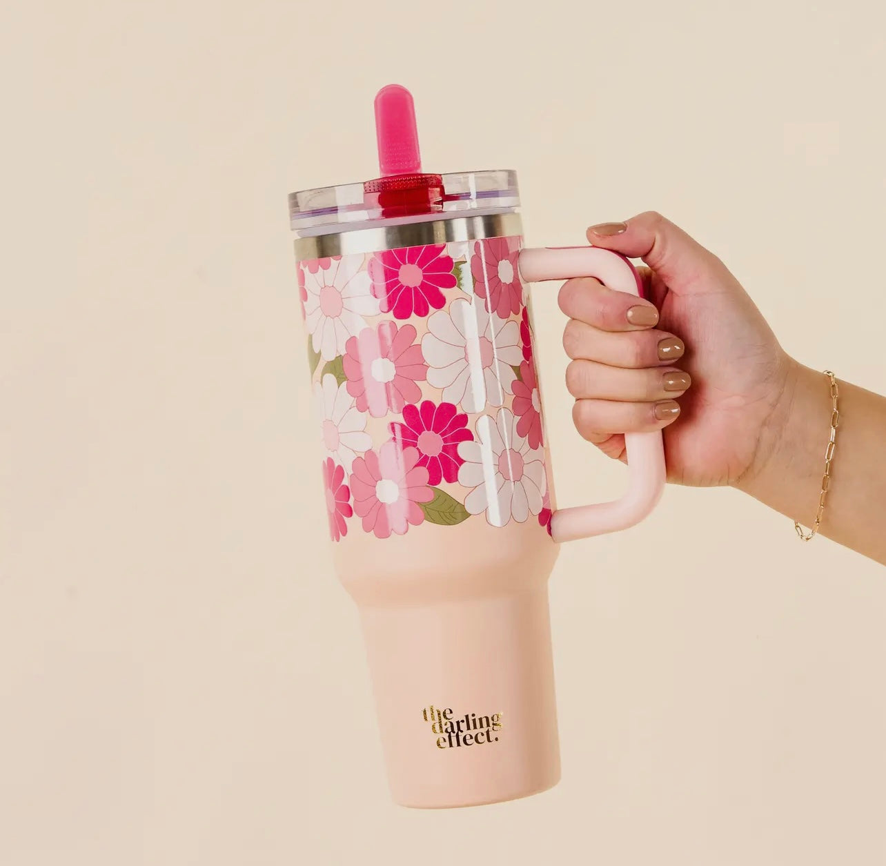 The Darling Effect Lifestyle Flip Straw Tumbler ~ Various Sizes and Styles