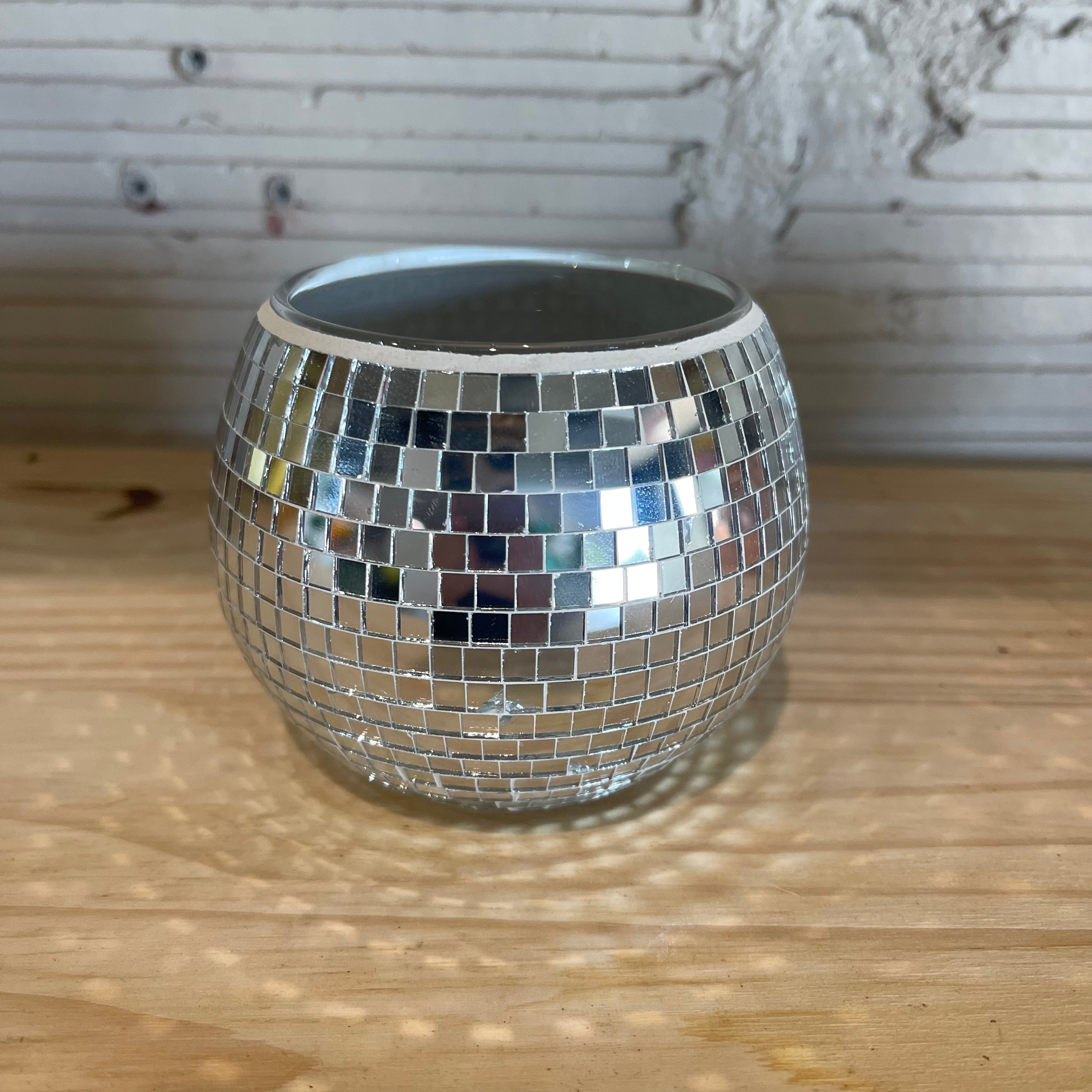 Mini Disco Ball Floral