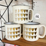 Ombre Hearts Mug