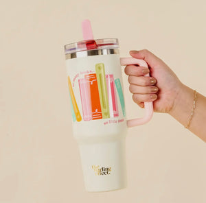 The Darling Effect Lifestyle Flip Straw Tumbler ~ Various Sizes and Styles