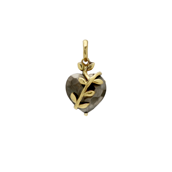 Waxing Poetic ~ Wildkeeper Pyrite Heart Talisman