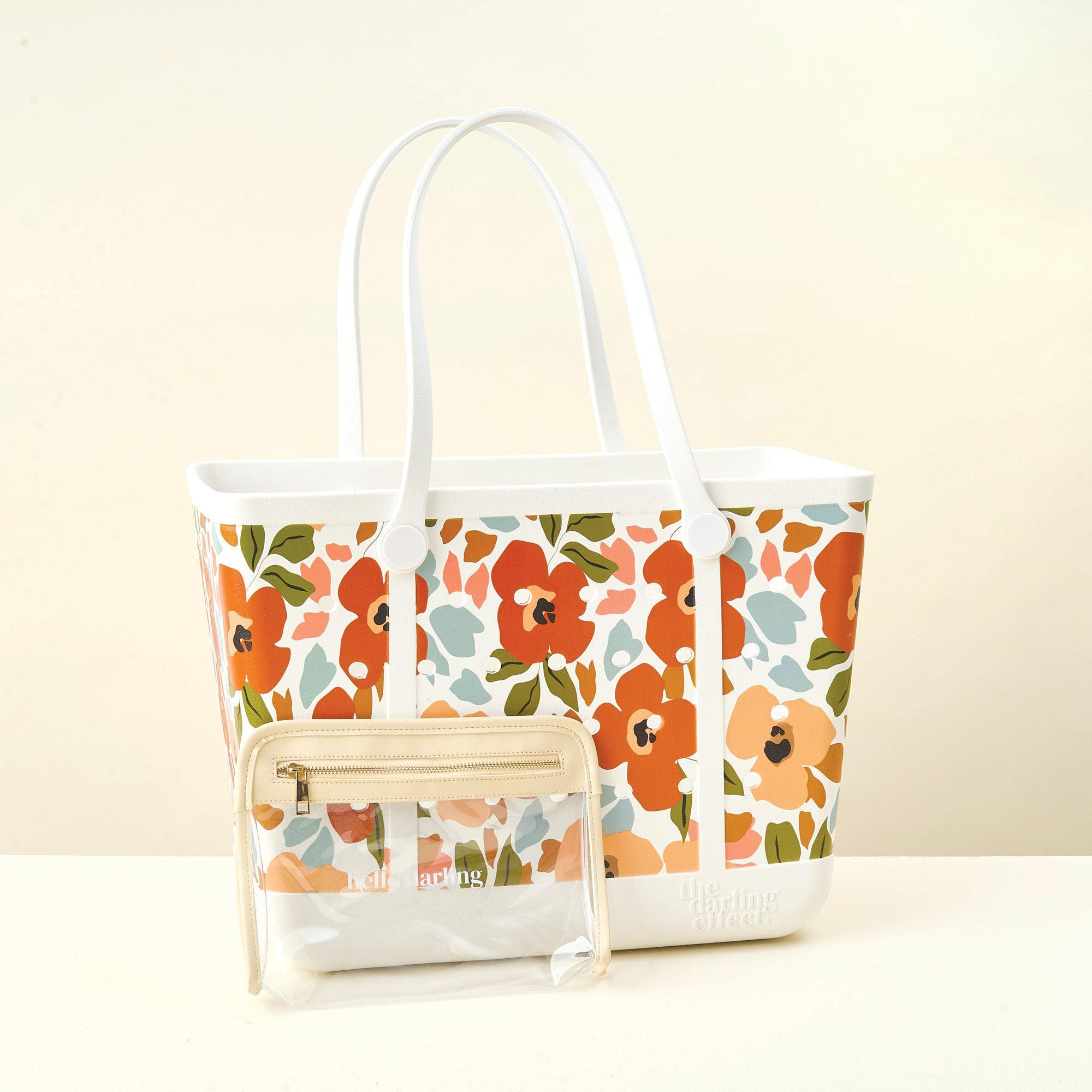 The Darling Effect ~ Lil' Floral Delight Carry-It-All Tote