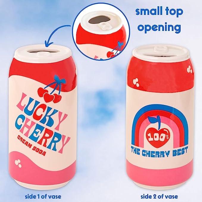 Lucky Cherry Cream Soda Vase