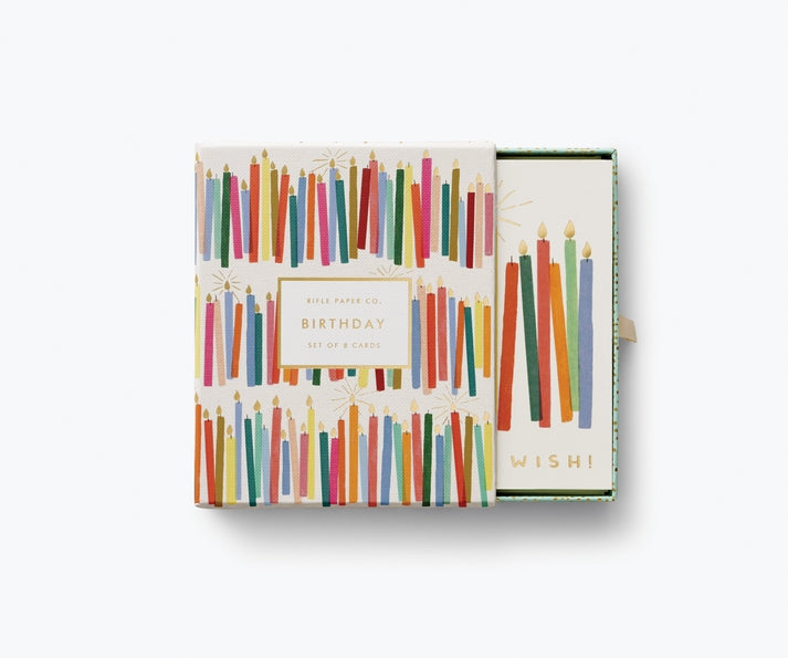 Rifle Paper Co. Birthday Candles Card Box