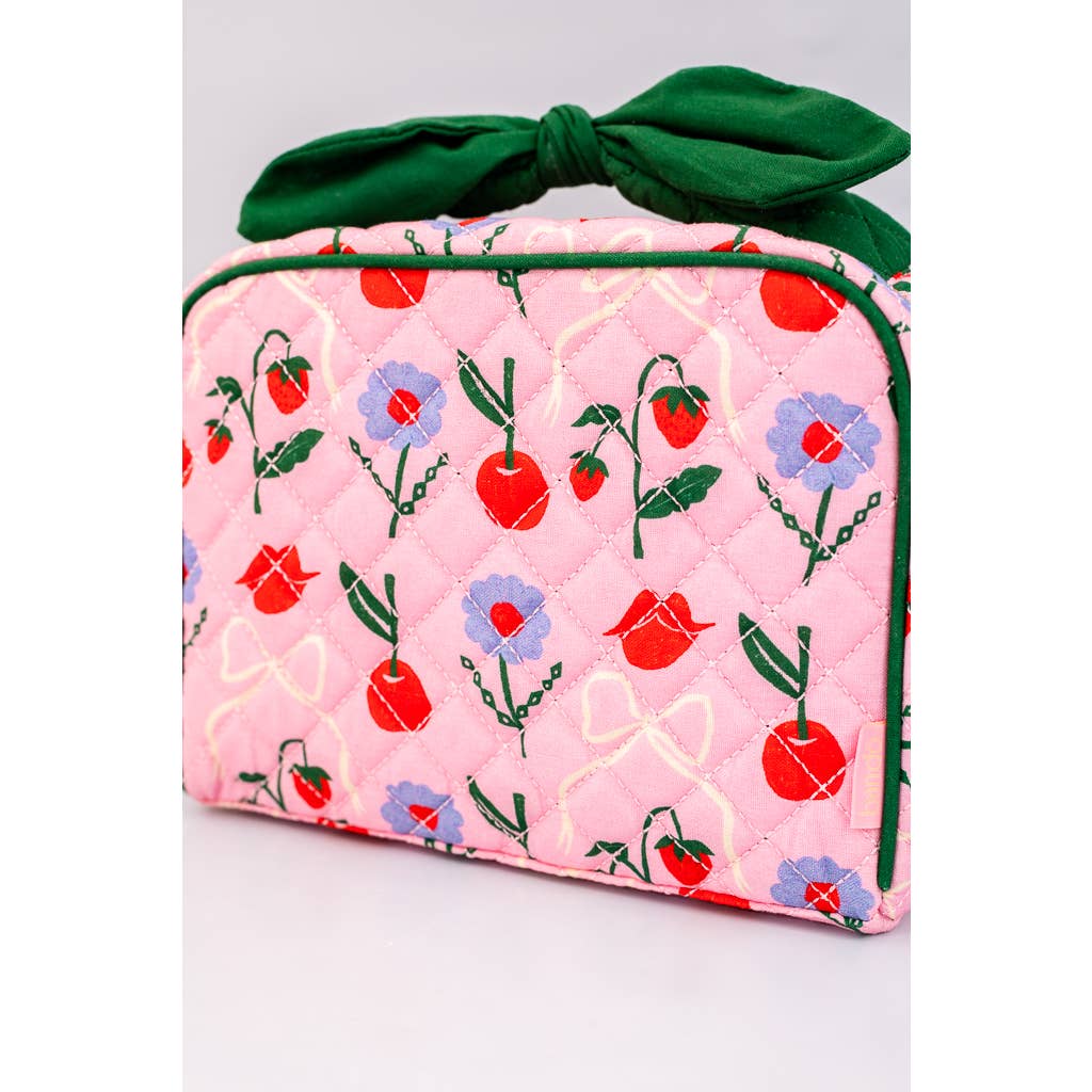 Getaway Toiletry Bag, Cherry Lips